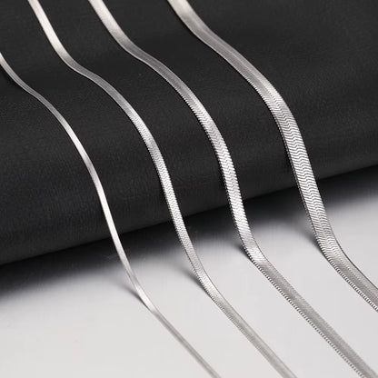 Velmera Flat Snake Necklace
